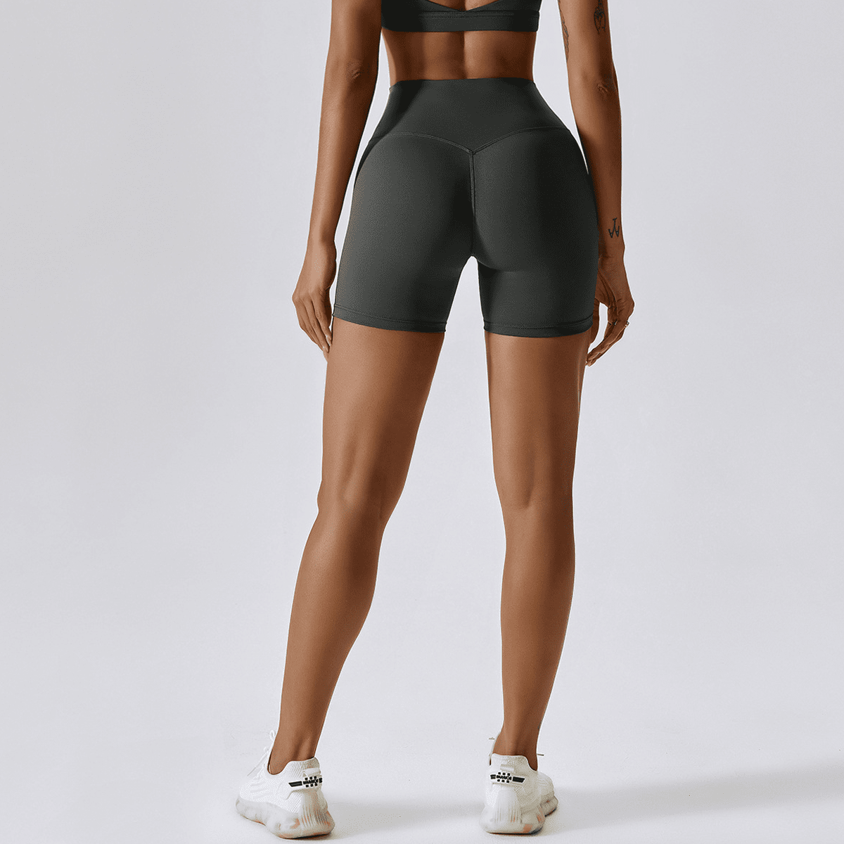 CloudFeel High-Waisted Compression Yoga Shorts