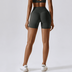 CloudFeel High-Waisted Compression Yoga Shorts