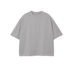 Unisex 100% Combed Cotton Cropped Oversized T-shirt