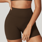 CloudFeel High-Waisted Compression Yoga Shorts