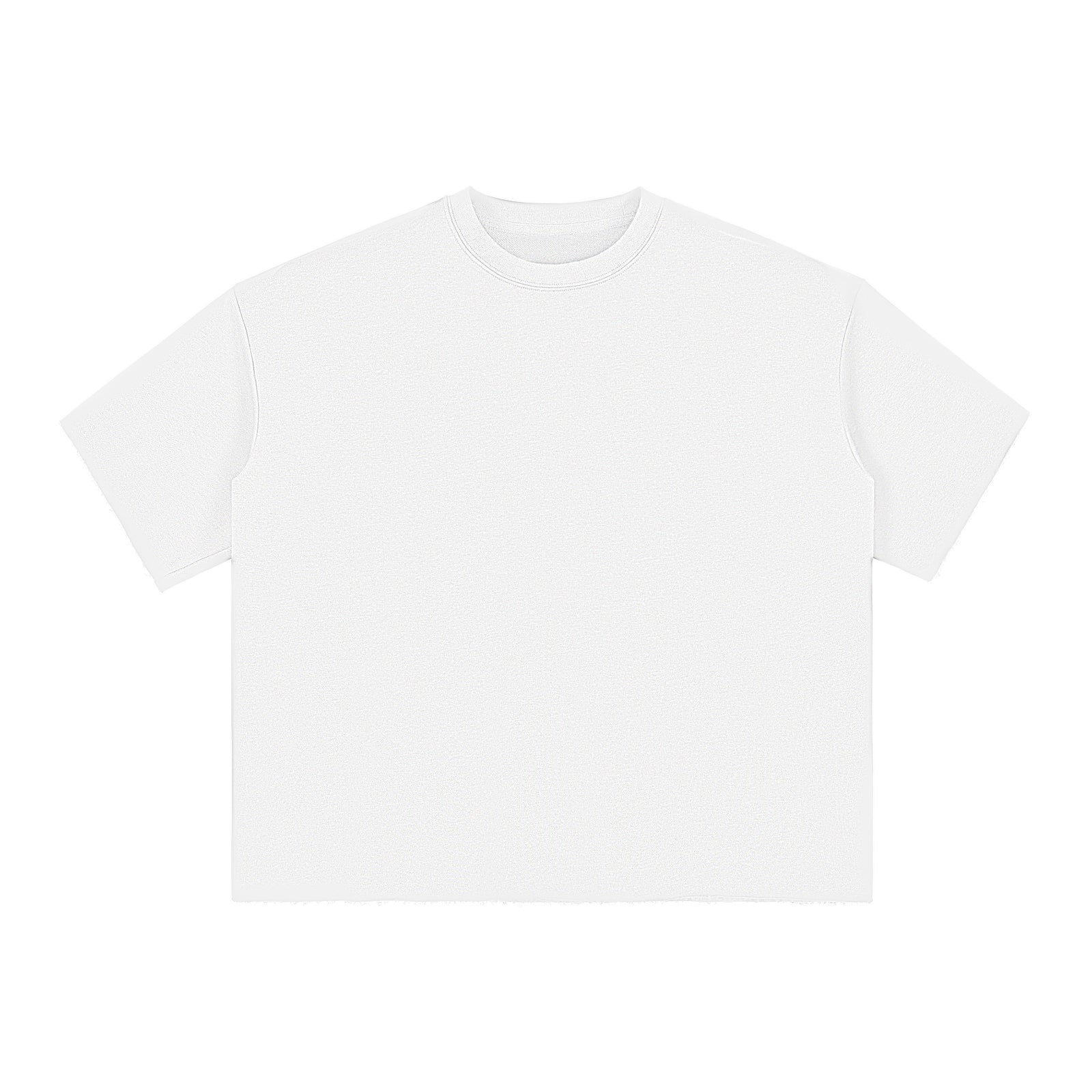 Mens Cropped Terry T-shirt