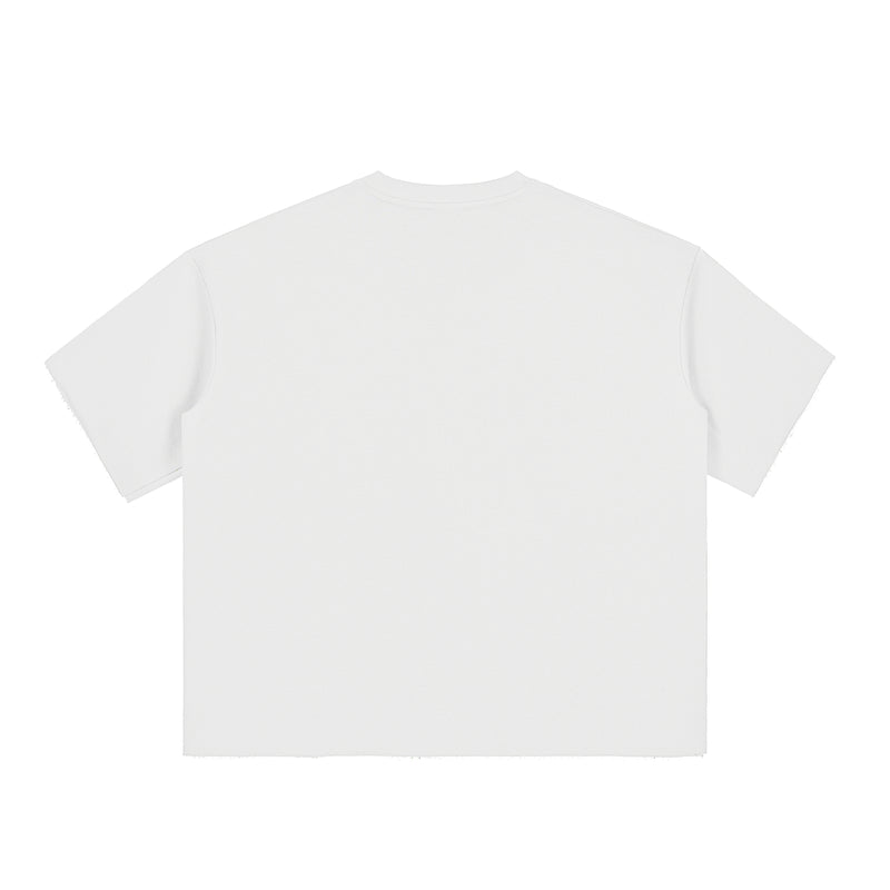 Mens Cropped Terry T-shirt