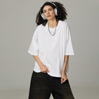 Unisex Cropped Loose T-shirt(280GSM)