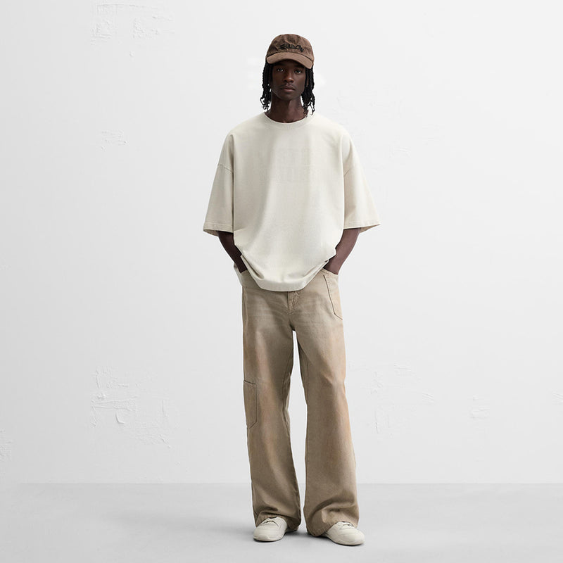 255GSM Unisex Oversized Short Sleeve T-Shirt