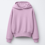 Kids’ Pink French Terry Crewneck Sweatshirt（405GSM）