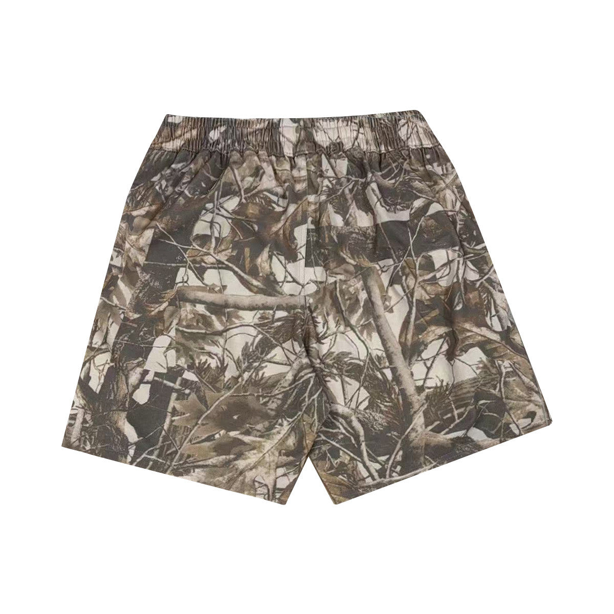 Unisex 100% Cotton French Terry Camo Shorts（400GSM）
