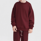 Unisex Children’s Oversized Fleece Sweatshirt in Cozy Fabric