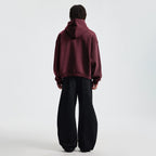 unisex cropped fleece hoodie