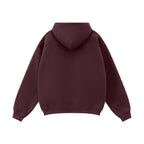 Unisex Fleece Zip-up Oversized Hoodie(380GSM)