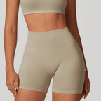 Seamless High-Waisted Yoga Shorts 121