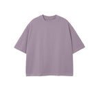 Unisex 100% Combed Cotton Cropped Oversized T-shirt (250g)