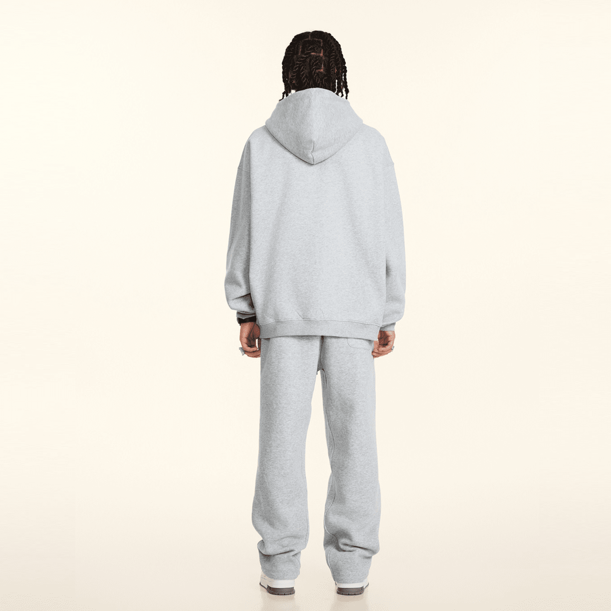 Unisex Fleece Zip-up Oversized Hoodie(380GSM)
