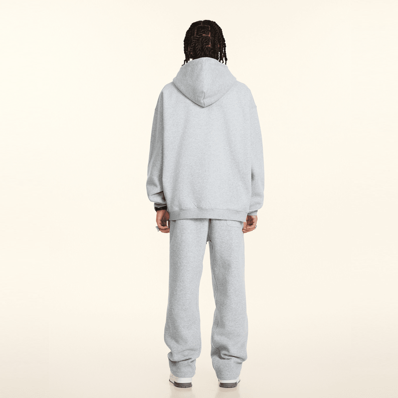 Unisex Fleece Zip-up Oversized Hoodie