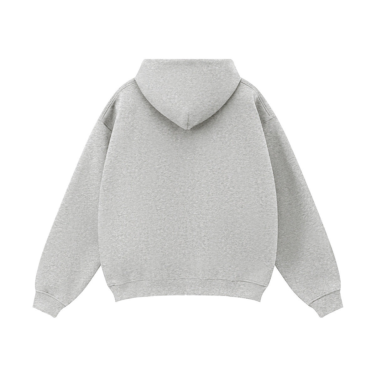 Unisex Fleece Zip-up Oversized Hoodie(380GSM)