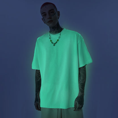 Unisex Glow in the Dark Oversized T-Shirt(240GSM)