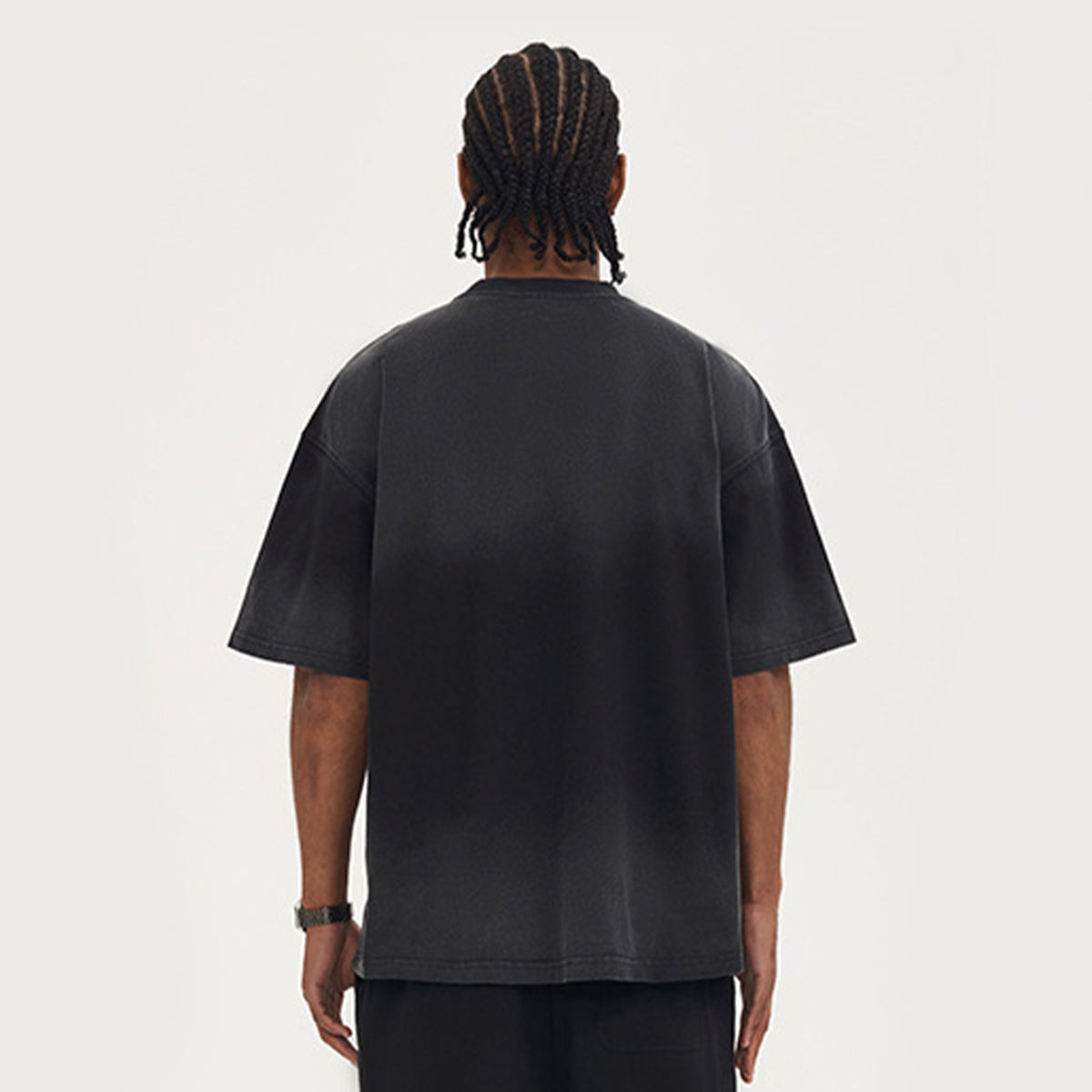 260GSM 100% Cotton Washed Vintage Tie-dye Oversized T-shirt