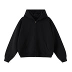 Unisex Cropped Double-Zip Hoodie (460 GSM)