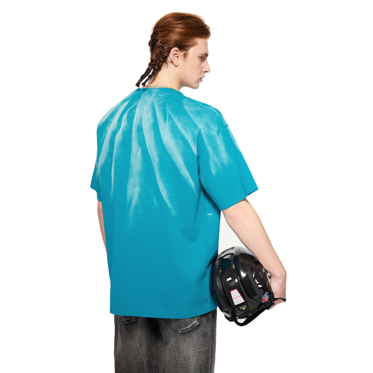 Hand-Scrunched Sunfade T-Shirt(250GSM)