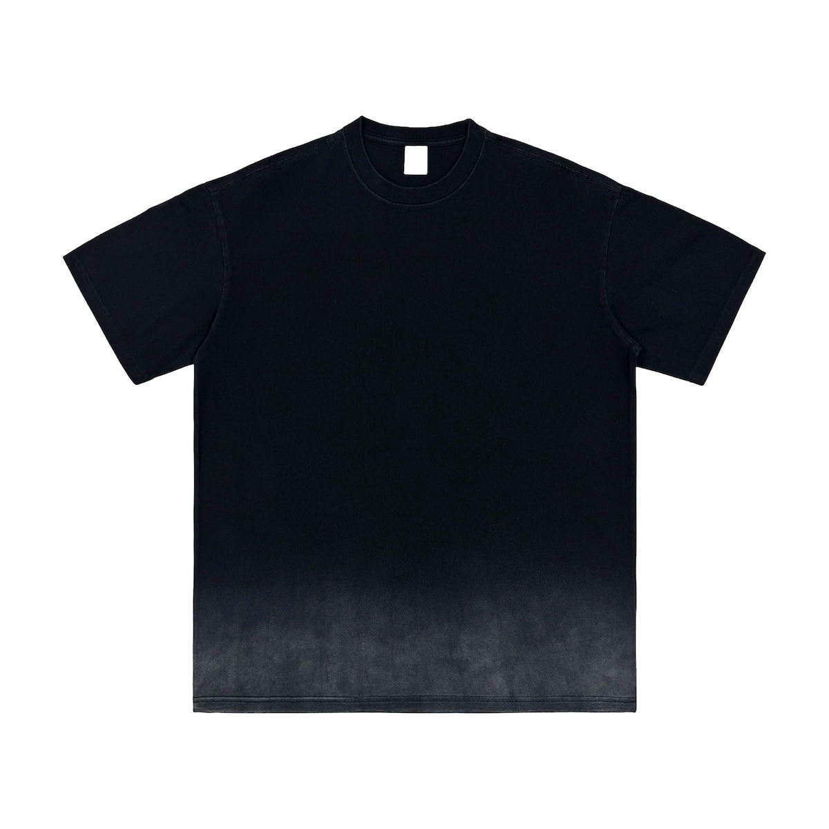 Bottom Sunfade Gradient Washed Vintage T-Shirt(250GSM)