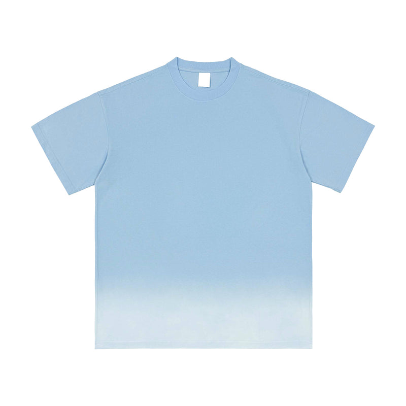 Bottom Sunfade Gradient Washed Vintage T-Shirt(250GSM)
