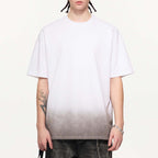 Bottom Sunfade Gradient Washed Vintage T-Shirt(250GSM)